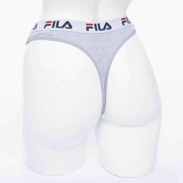 Fila Tia Women's Thong - Grey,NZ 346-78231